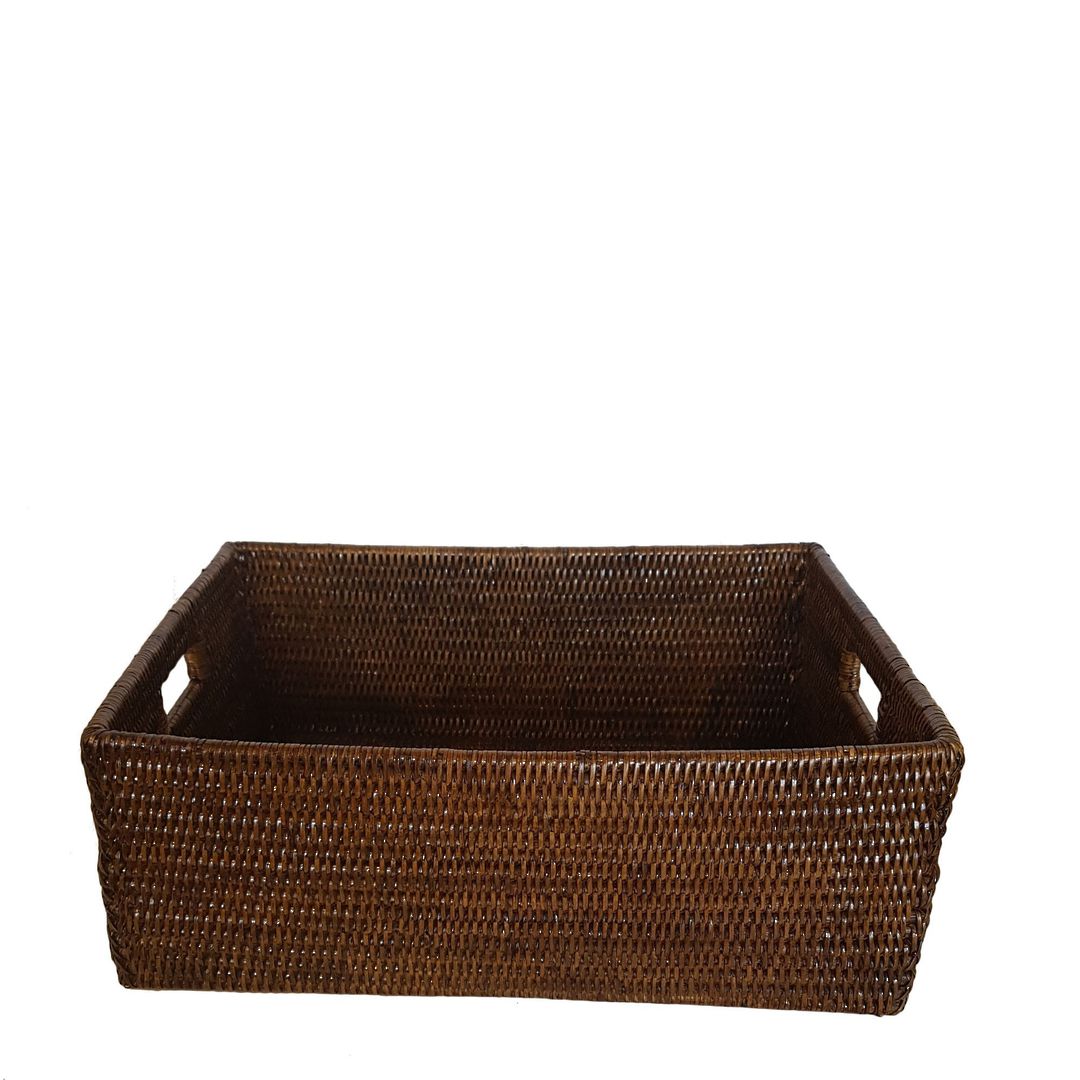 HIGH DOMESTIC BASKET WITH HANDGRIPS 50X40 image 0